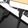 HOCO USB кабель micro X20 2.4A, длина: 1 метр (чёрный) 8822 - HOCO USB кабель micro X20 2.4A, длина: 1 метр (чёрный) 8822